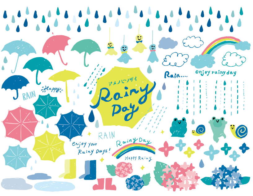 商用利用可 梅雨にぴったりな傘やカエルのかわいいイラスト15選 ピョンタックのイラストや写真で副業する方法
