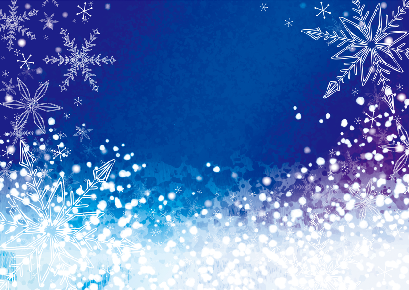 雪の結晶きらきらフレーム（雪、背景、背景素材、雪の結晶、クリスマス、クリスマスカード、クリスマス素材、クリスマスイメージ、凍り付く、結晶、壁紙、壁紙素材、フレーム、枠、きらきら、光、輝き、煌めき）