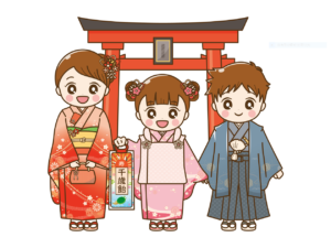 七五三イラスト